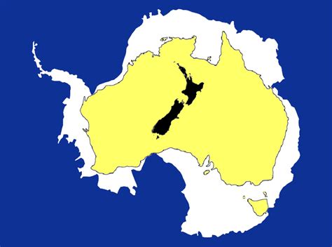 antarctica vs australia size